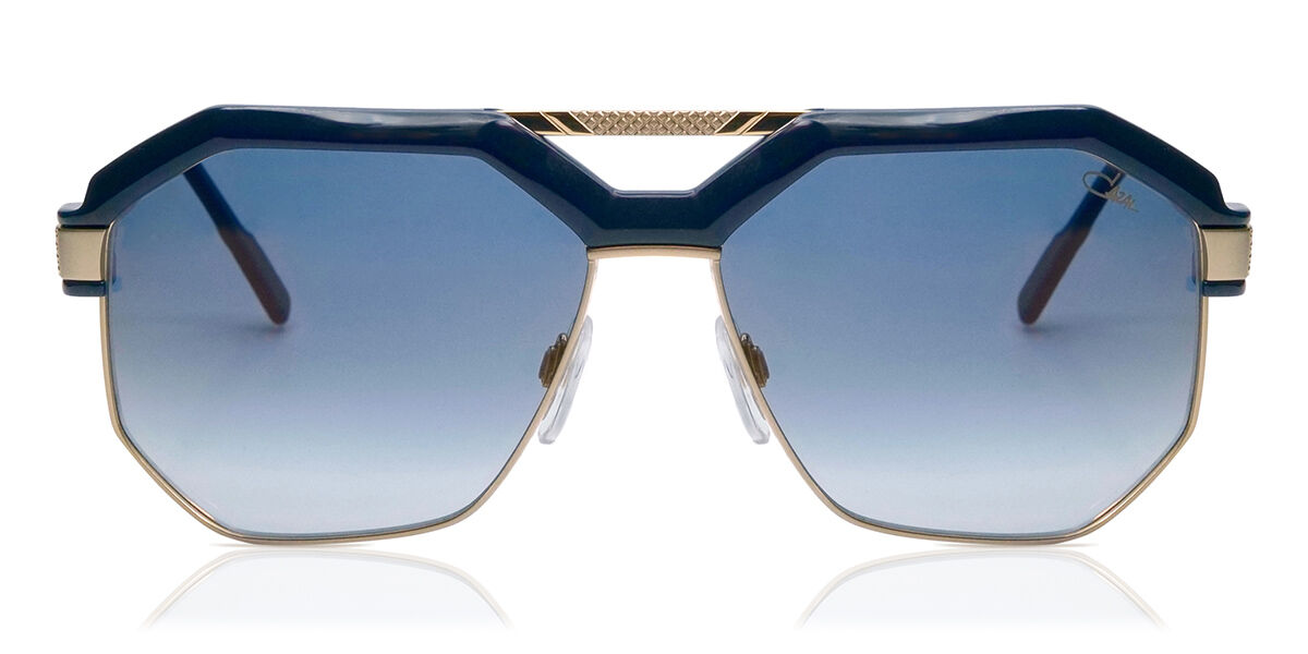 Image of Cazal 9092 003 62 Lunettes De Soleil Homme Bleues FR