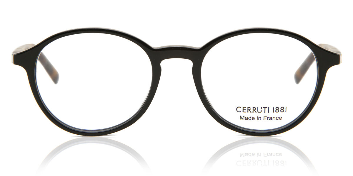 Image of Cerruti CE6166 01 Óculos de Grau Pretos Masculino BRLPT