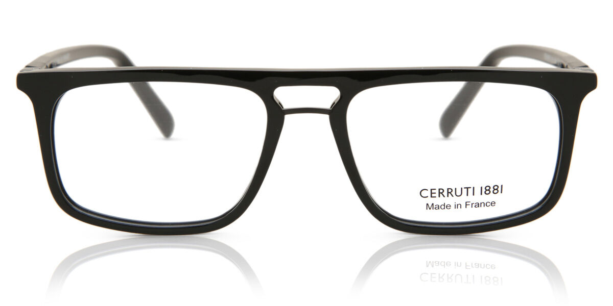 Image of Cerruti CE6167 01 Óculos de Grau Pretos Masculino PRT