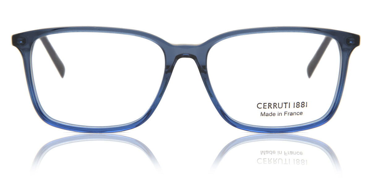 Image of Cerruti CE6168 04 55 Lunettes De Vue Homme Bleues (Seulement Monture) FR