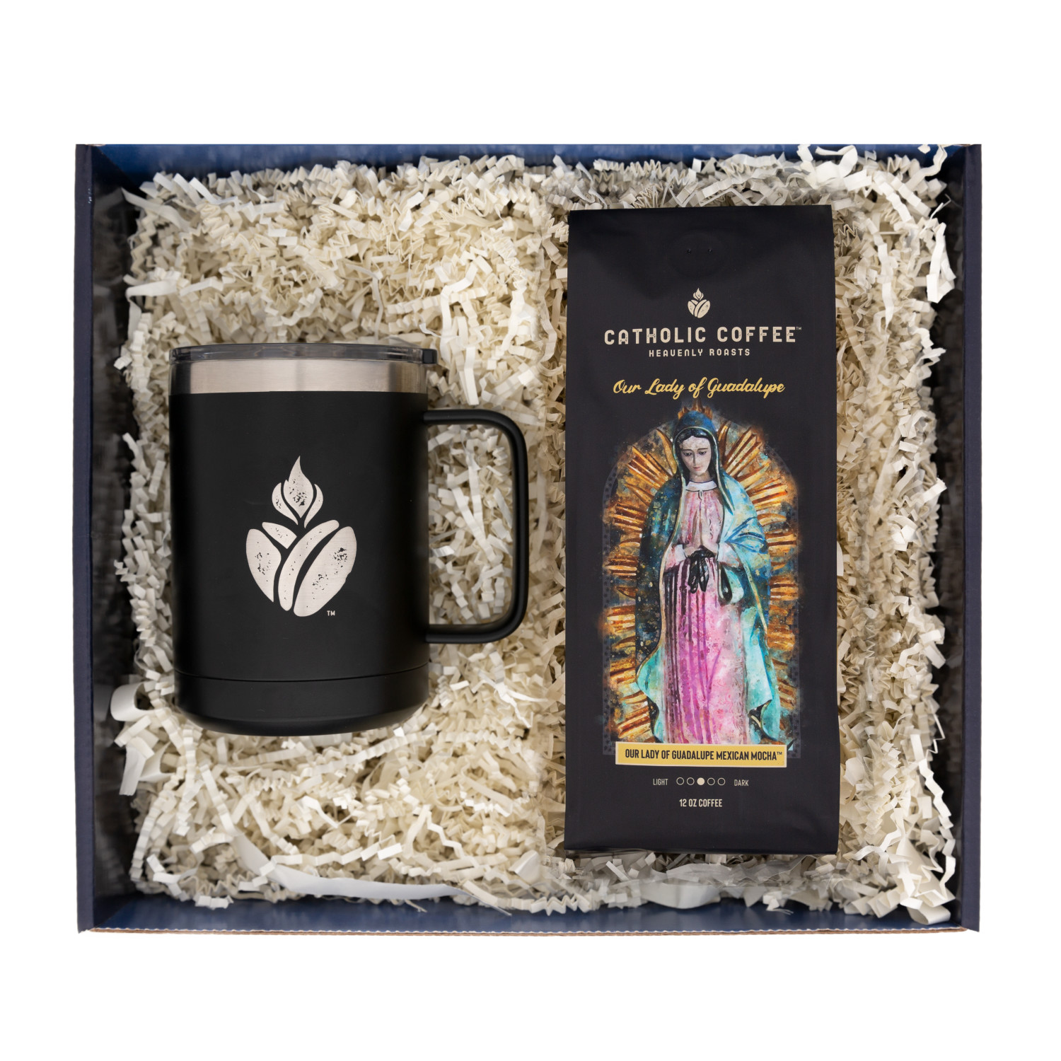 Image of Cf Travel Mug & Our Lady of Guadalupe Roast Set