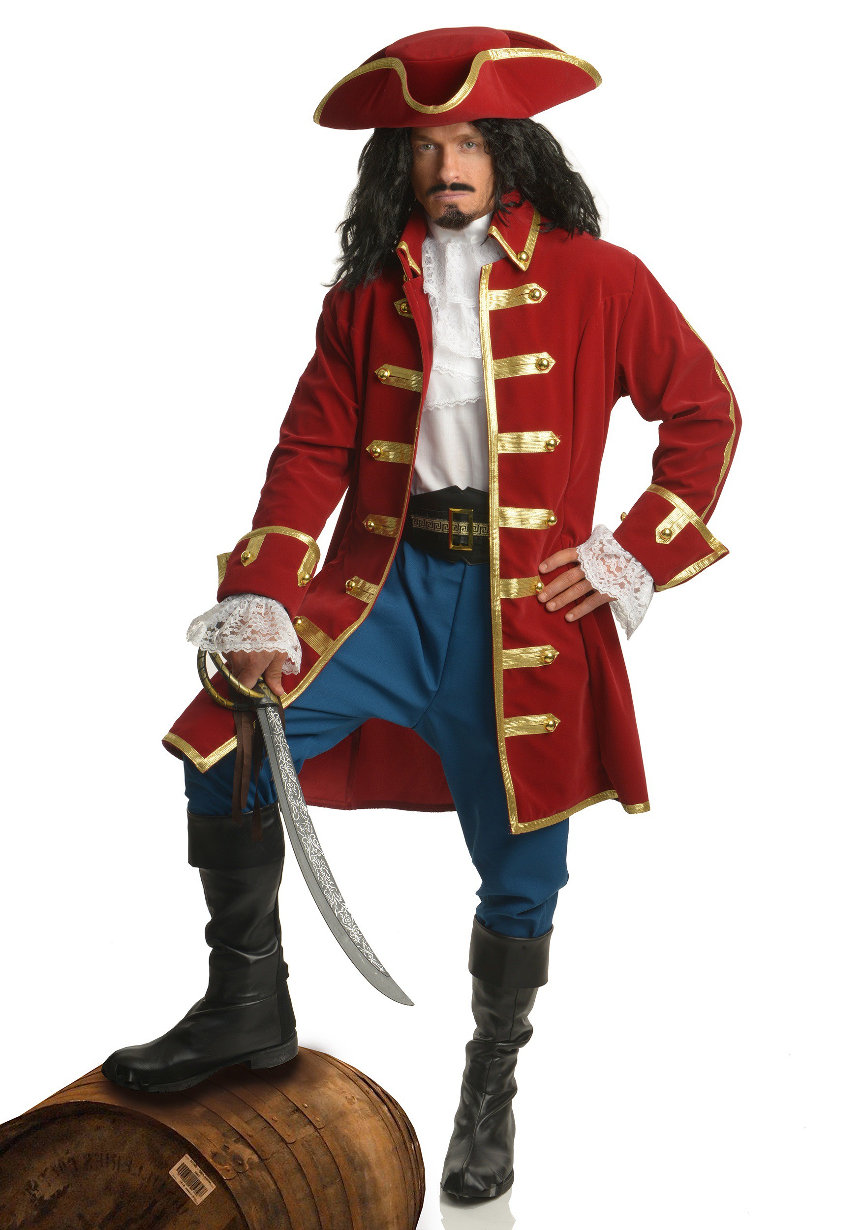 Image of Charades Rum Pirate Men's Costume