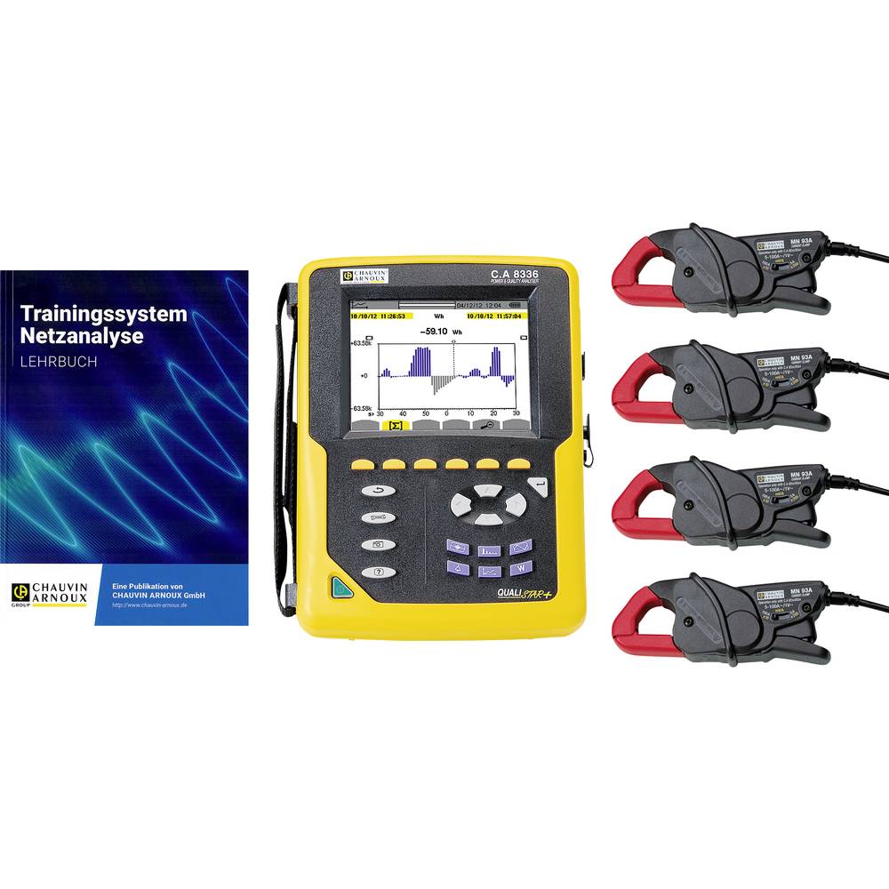 Image of Chauvin Arnoux Network diagnostics 3-phase Clamp meter Data logger