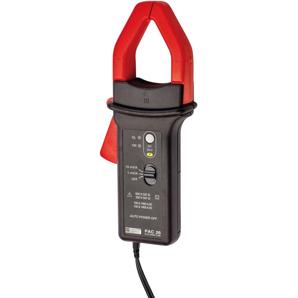Image of Chauvin Arnoux PAC 26 Clamp meter adapter A/AC reading range: 05 - 1000 A A/DC reading range: 05 - 1400 A