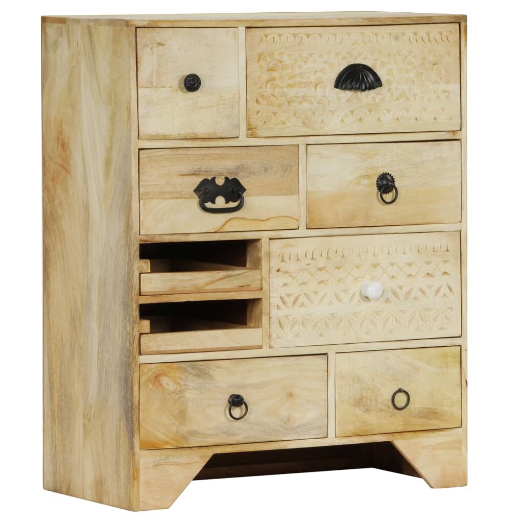 Image of Chest of Drawers 236"x118"x295"Solid Mango Wood