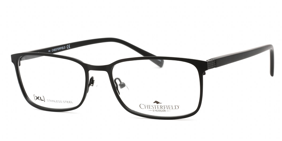 Image of Chesterfield CH 71XL 0003 Óculos de Grau Pretos Masculino BRLPT