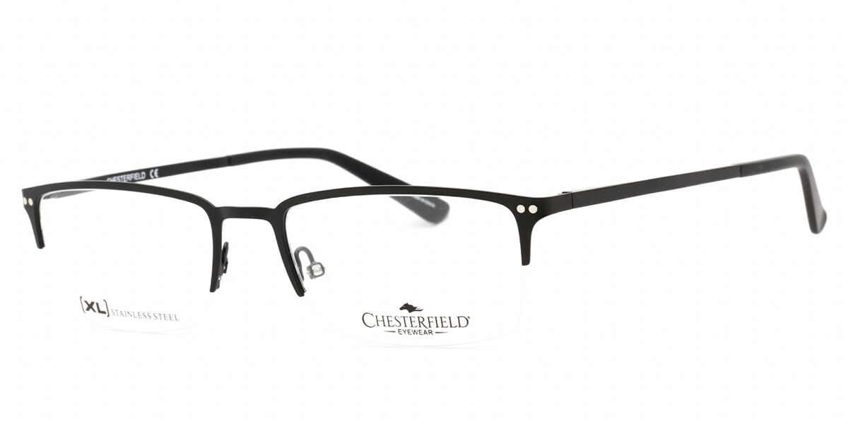 Image of Chesterfield CH 84XL 0003 Óculos de Grau Pretos Masculino BRLPT