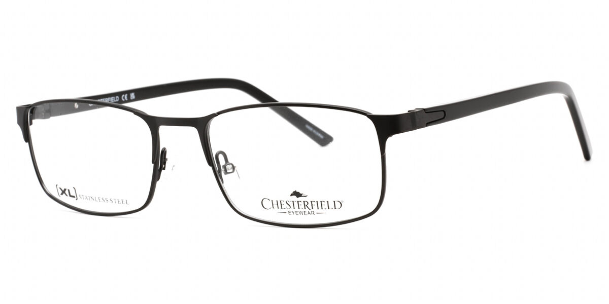 Image of Chesterfield CH 85XL 0003 Óculos de Grau Pretos Masculino BRLPT