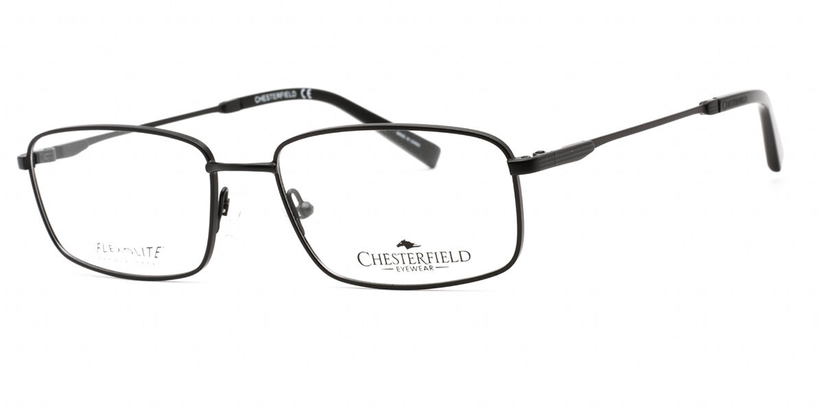 Image of Chesterfield CH 892 0003 Óculos de Grau Pretos Masculino BRLPT