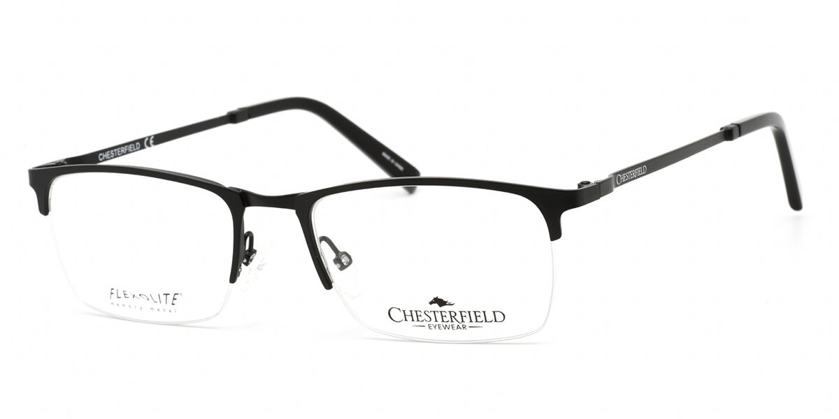 Image of Chesterfield CH 893 0003 Óculos de Grau Pretos Feminino BRLPT