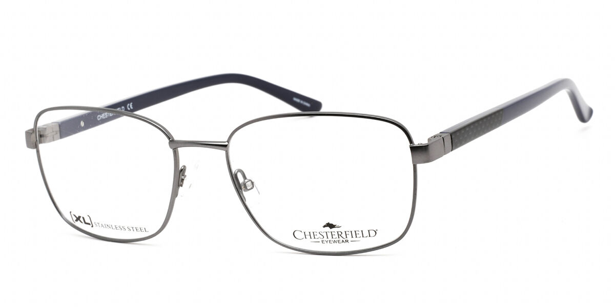 Image of Chesterfield CH 91XL 0RIW Óculos de Grau Cinzas Masculino BRLPT
