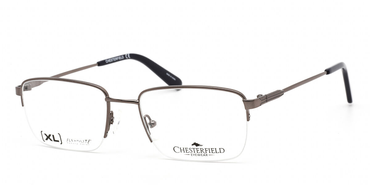 Image of Chesterfield CH 96XL 0YB7 Óculos de Grau Gunmetal Masculino BRLPT