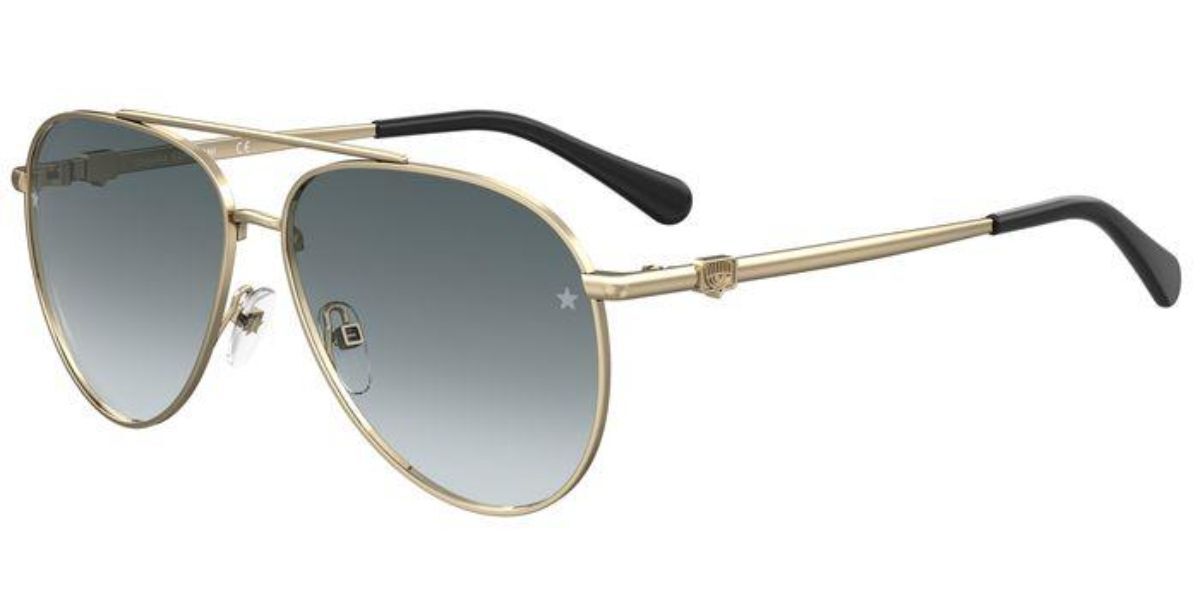 Image of Chiara Ferragni CF 1001/S RHL/9O Óculos de Sol Feminino Dourados BRLPT