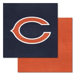 Image of Chicago Bears Carpet Tiles