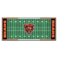 Image of Chicago Bears Football Field Runner Rug