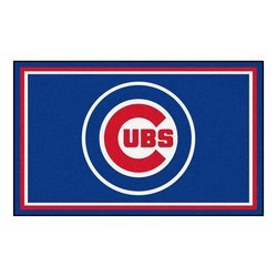 Image of Chicago Cubs Floor Rug - 4x6
