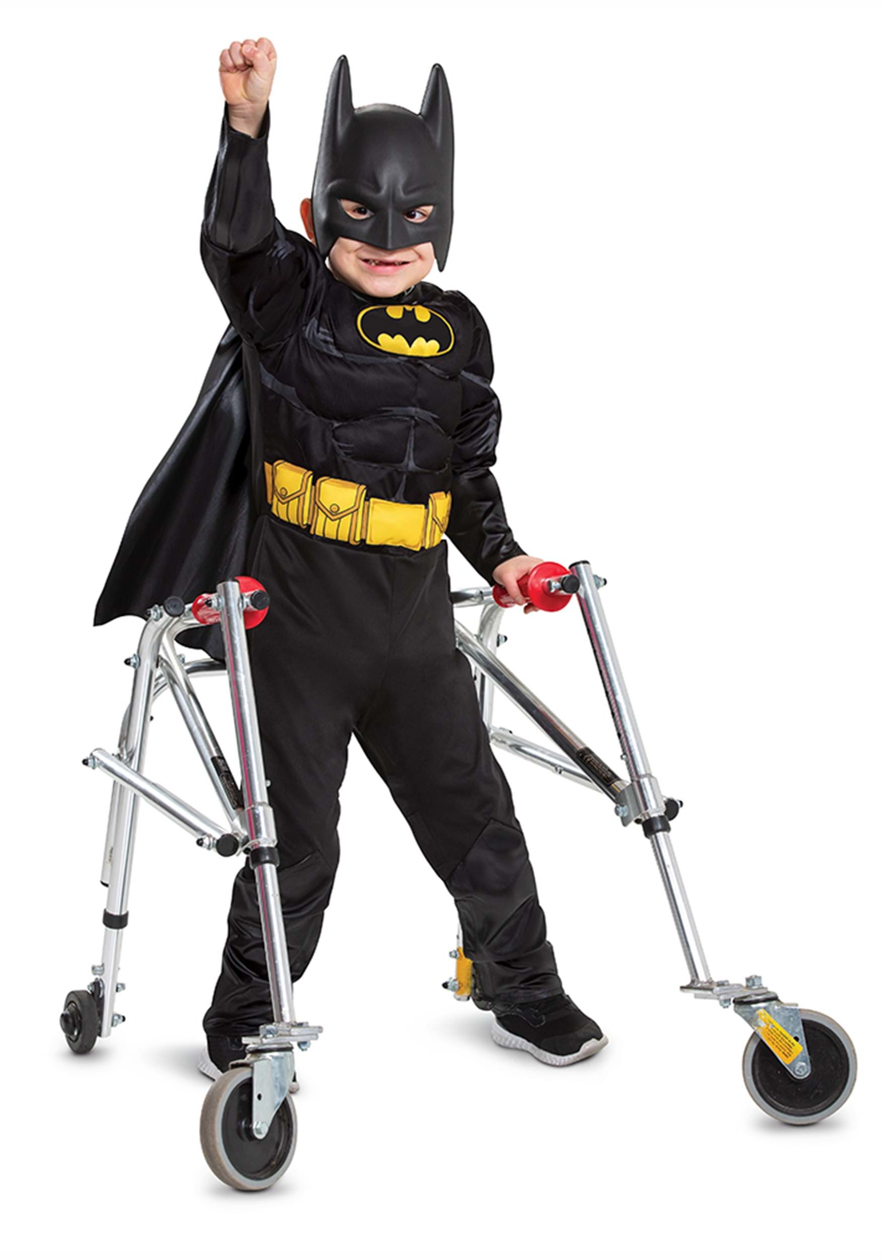 Image of Child Batman Adaptive Costume | Kid's Adaptive Costumes ID DI123599-7/8