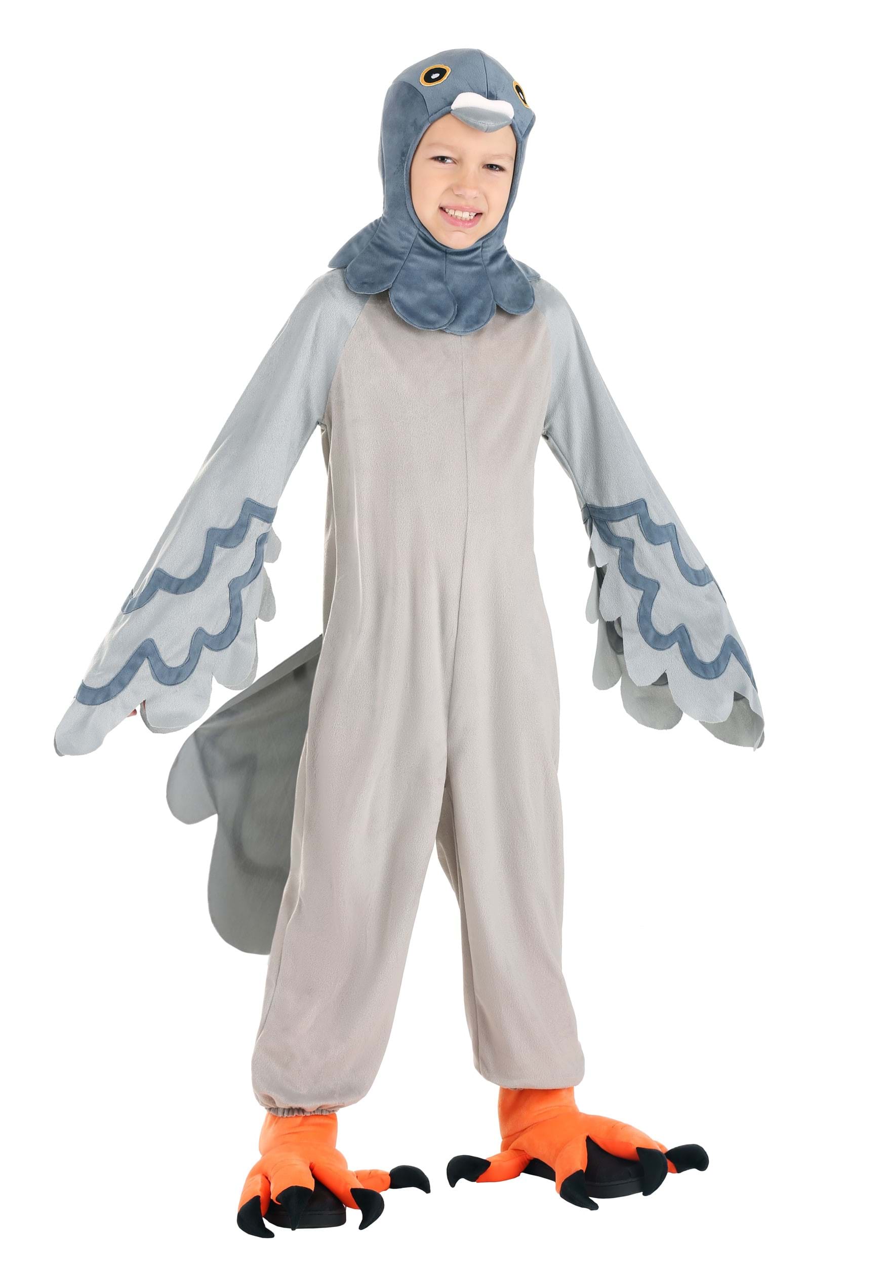 Image of Child City Slicker Pigeon Costume | Bird Costumes ID FUN1558CH-L