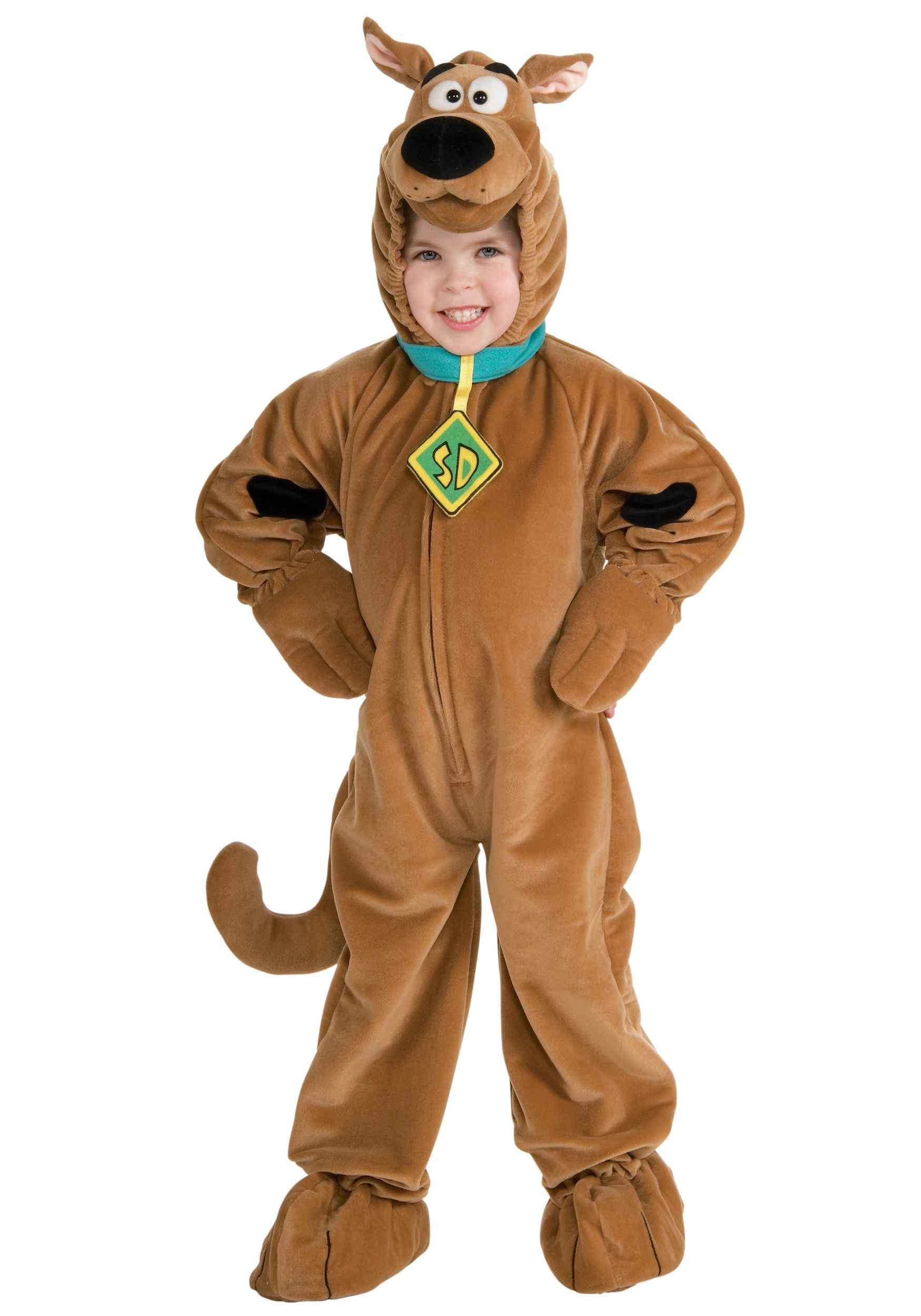 Image of Child Deluxe Scooby Doo Costume ID RU882092-M