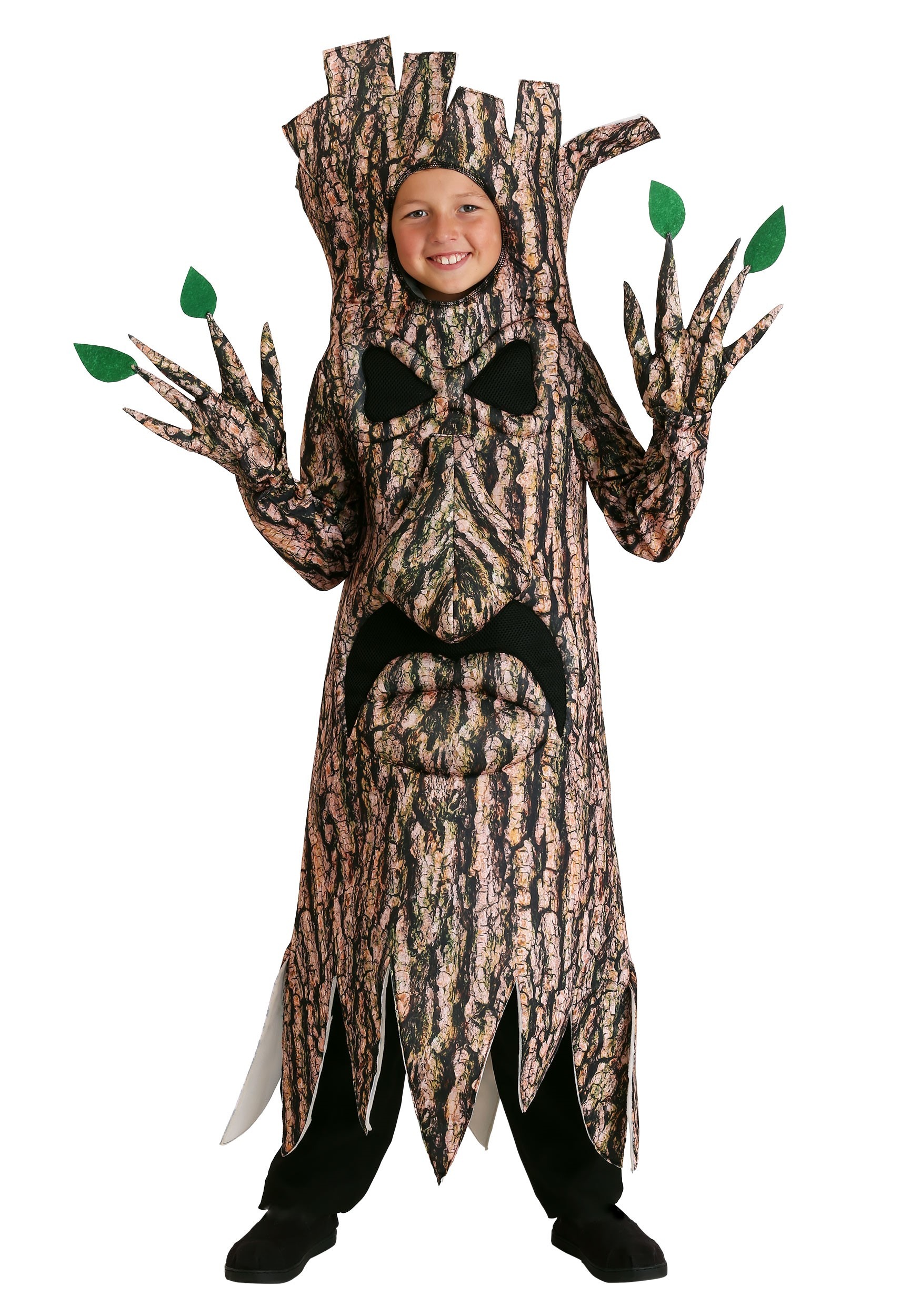 Image of Child Terrifying Tree Costume | Kid's Storybook Costumes ID FUN0586CH-XS