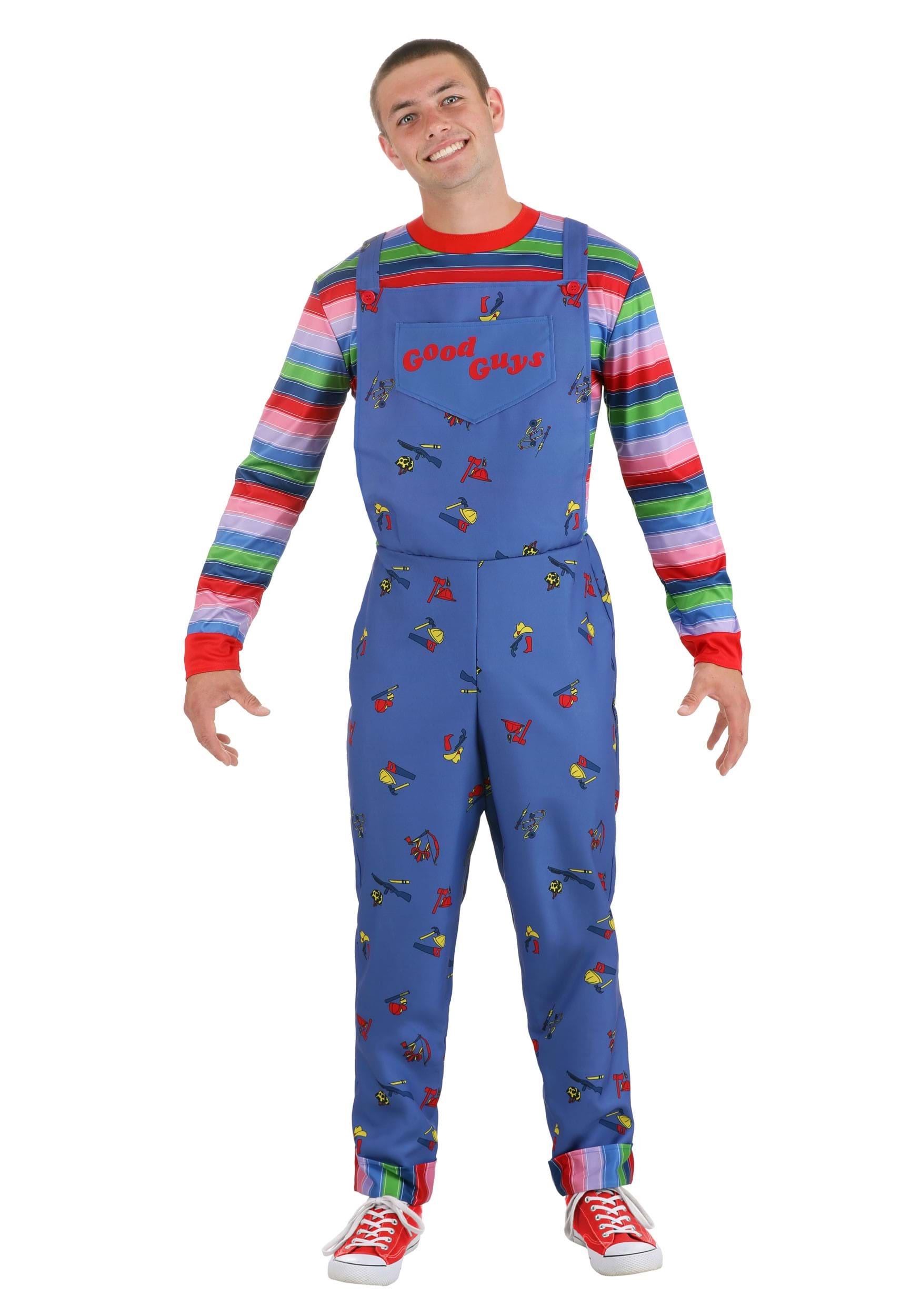 Image of Child's Play Men's Chucky Costume ID JLJLF1014AD-L