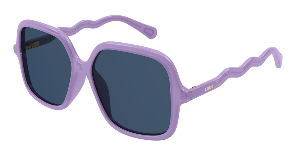 Image of Chloé CC0009SA para Criança Formato Asiático 001 Óculos de Sol Purple para Criança BRLPT