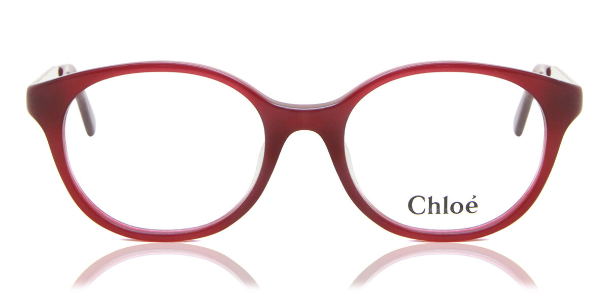 Image of Chloé CE 2702A Asian Fit 623 Óculos de Grau Vinho Feminino PRT