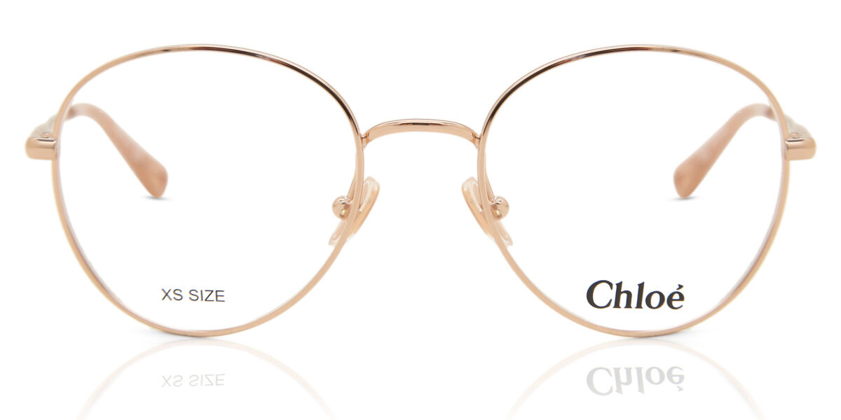Image of Chloé CH0021O 002 Óculos de Grau Rose-Dourados Masculino BRLPT