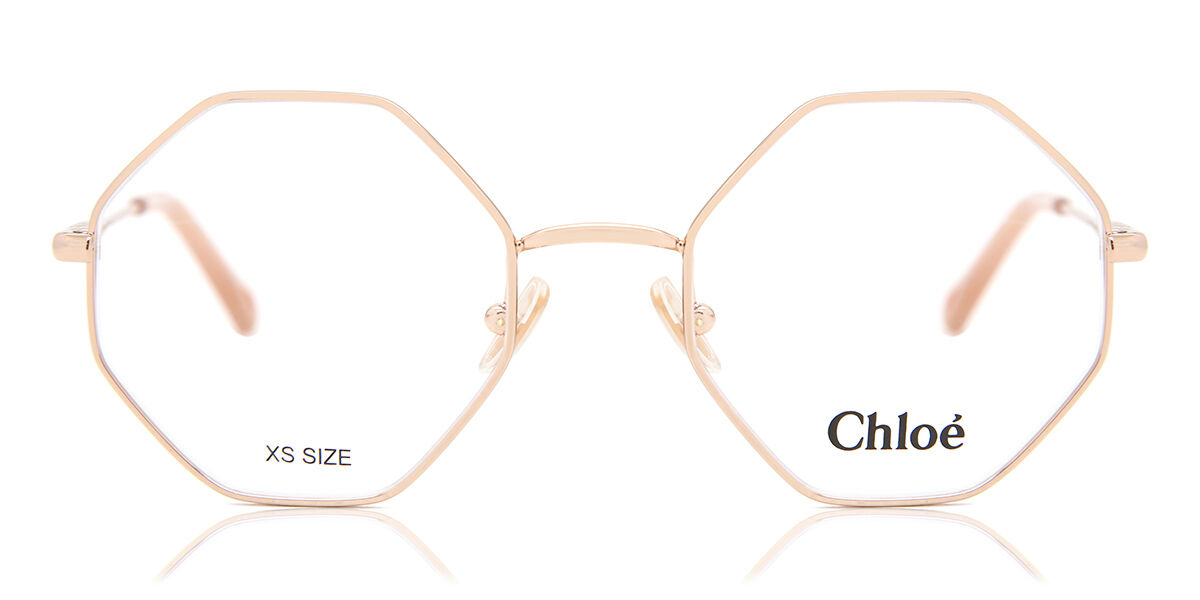 Image of Chloé CH0022O 002 Óculos de Grau Rose-Dourados Masculino BRLPT