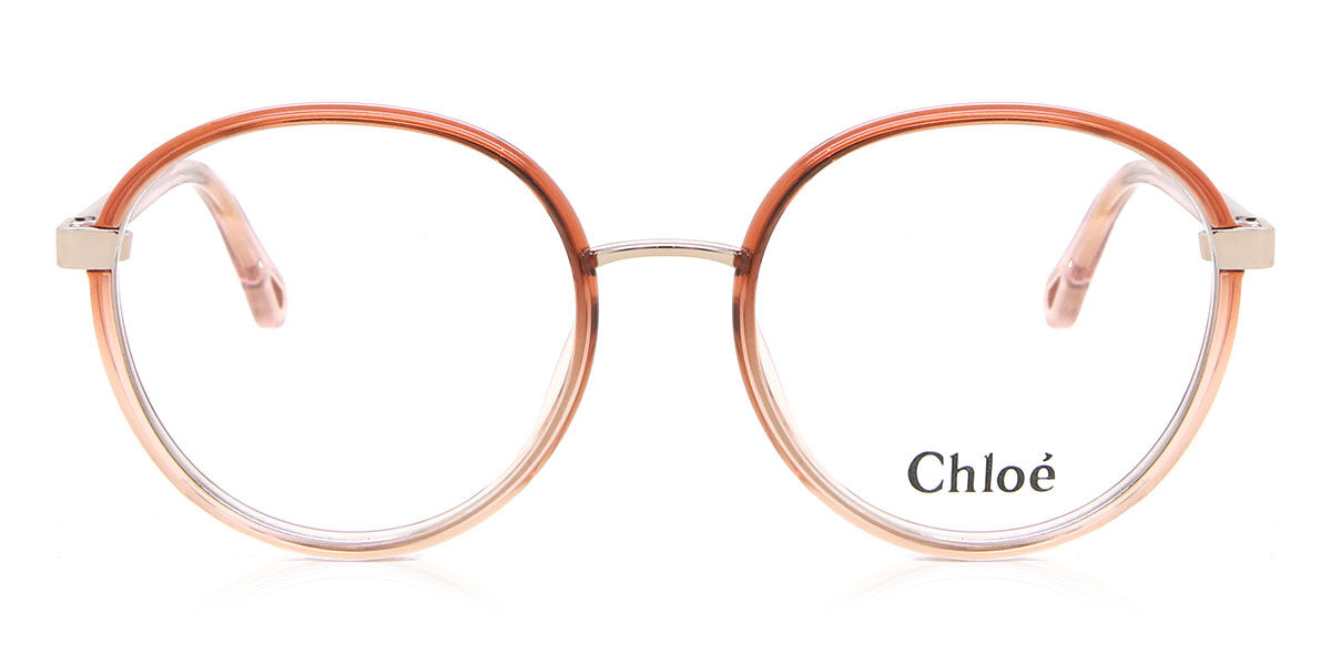 Image of Chloé CH0033O 001 Óculos de Grau Laranjas Masculino PRT
