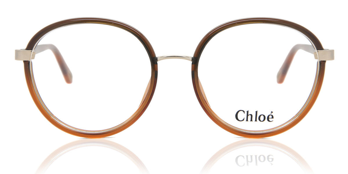 Image of Chloé CH0033O 005 Óculos de Grau Marrons Masculino BRLPT