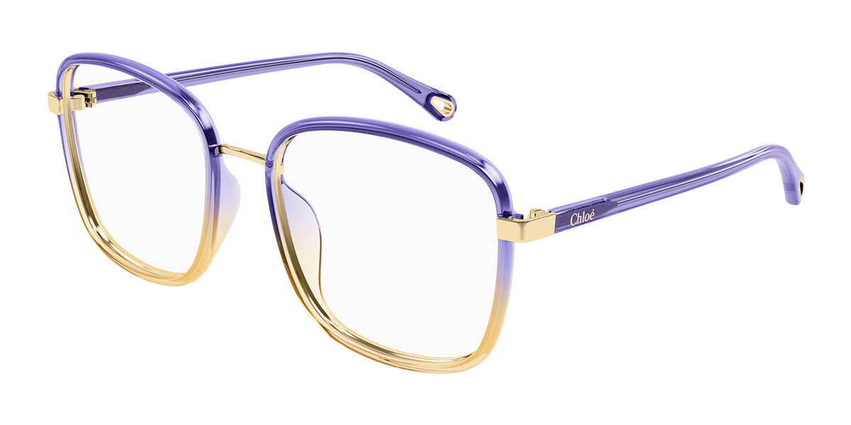 Image of Chloé CH0034O 017 Óculos de Grau Purple Feminino PRT