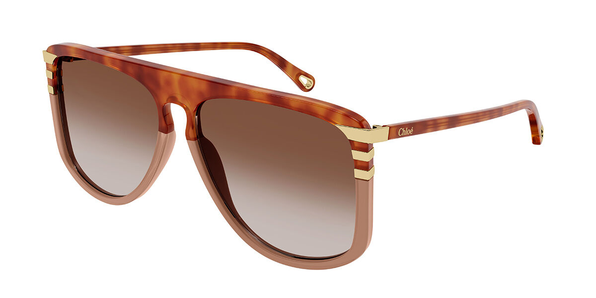 Image of Chloé CH0104S 002 62 Lunettes De Soleil Femme Tortoiseshell FR