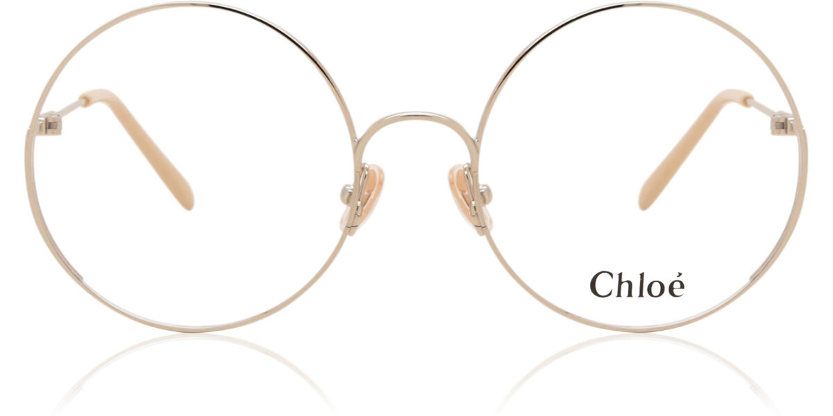 Image of Chloé CH0167O 002 Óculos de Grau Rose-Dourados Feminino BRLPT
