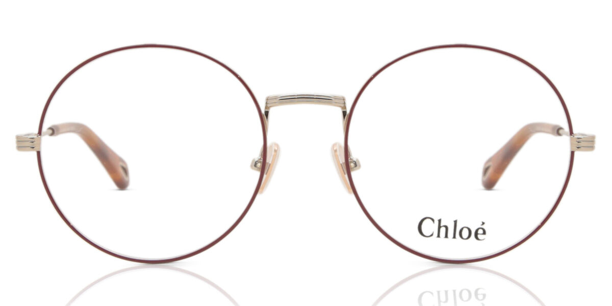 Image of Chloé CH0179O 004 Óculos de Grau Vinho Feminino BRLPT