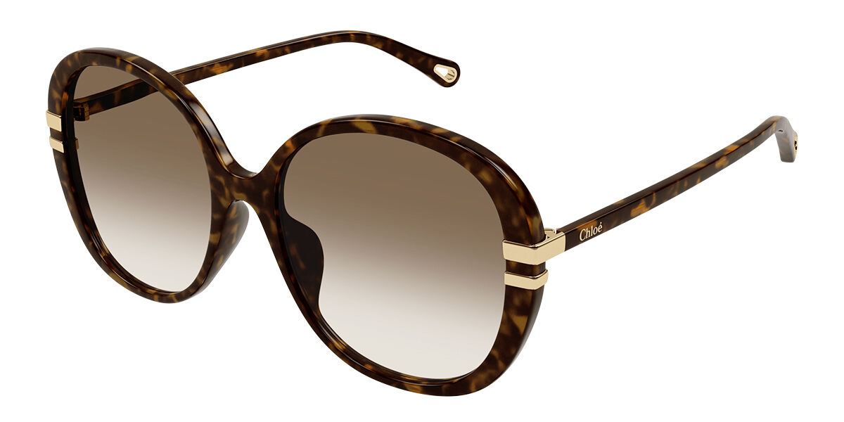 Image of Chloé CH0207SK Asian Fit 002 Óculos de Sol Tortoiseshell Feminino PRT
