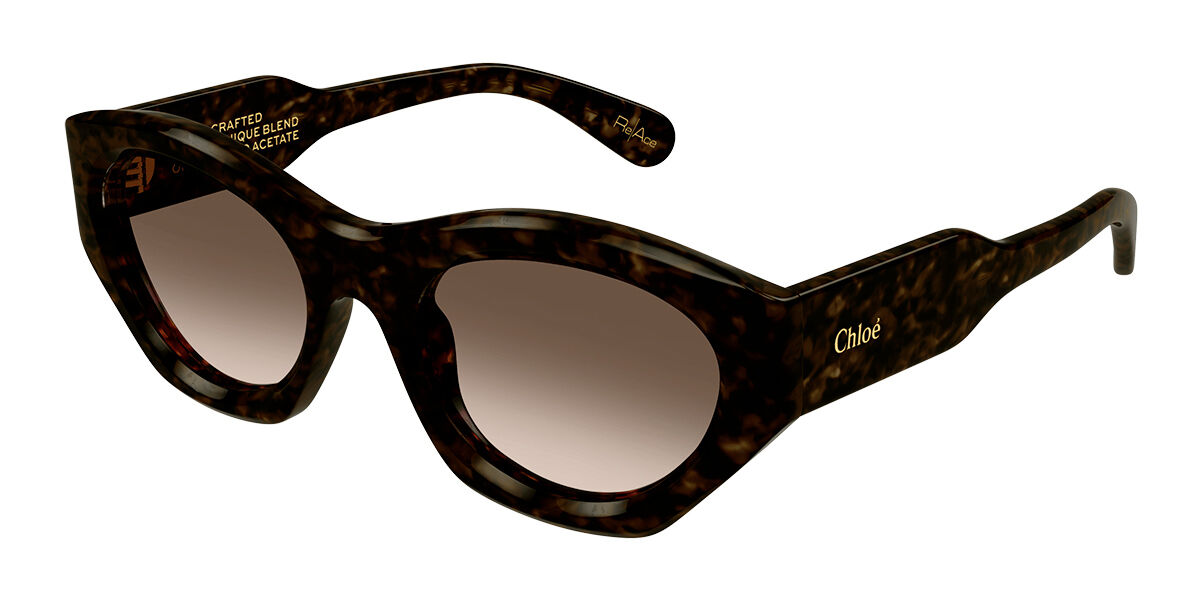 Image of Chloé CH0220S 002 53 Lunettes De Soleil Femme Tortoiseshell FR