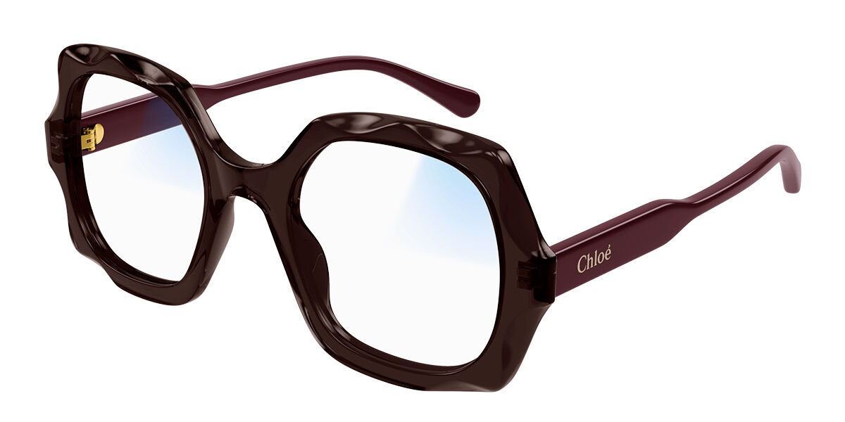 Image of Chloé CH0228S 001 Óculos de Grau Purple Feminino BRLPT