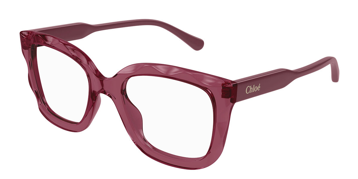 Image of Chloé CH0229O 003 Óculos de Grau Vinho Feminino PRT