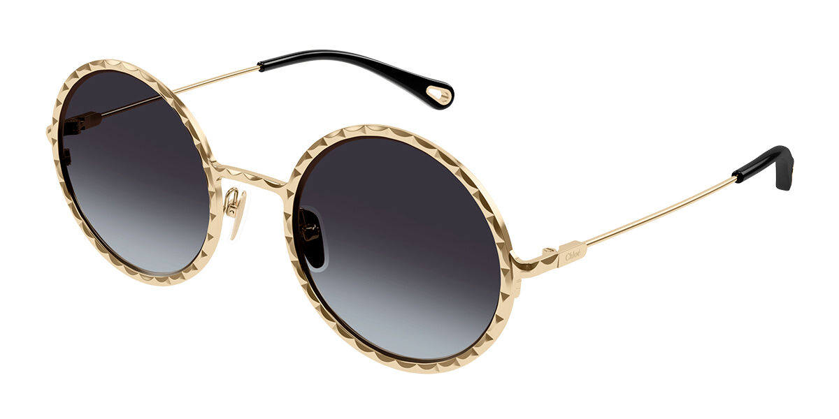 Image of Chloé CH0230S 001 53 Lunettes De Soleil Femme Dorées FR