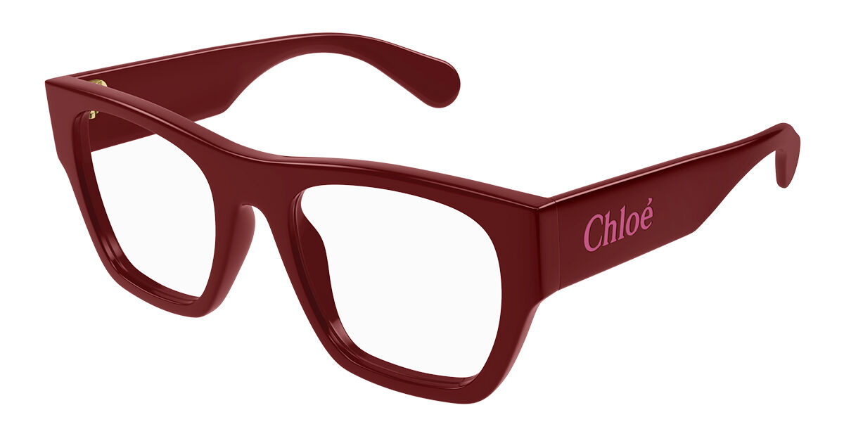 Image of Chloé CH0250O 003 Óculos de Grau Vinho Feminino BRLPT