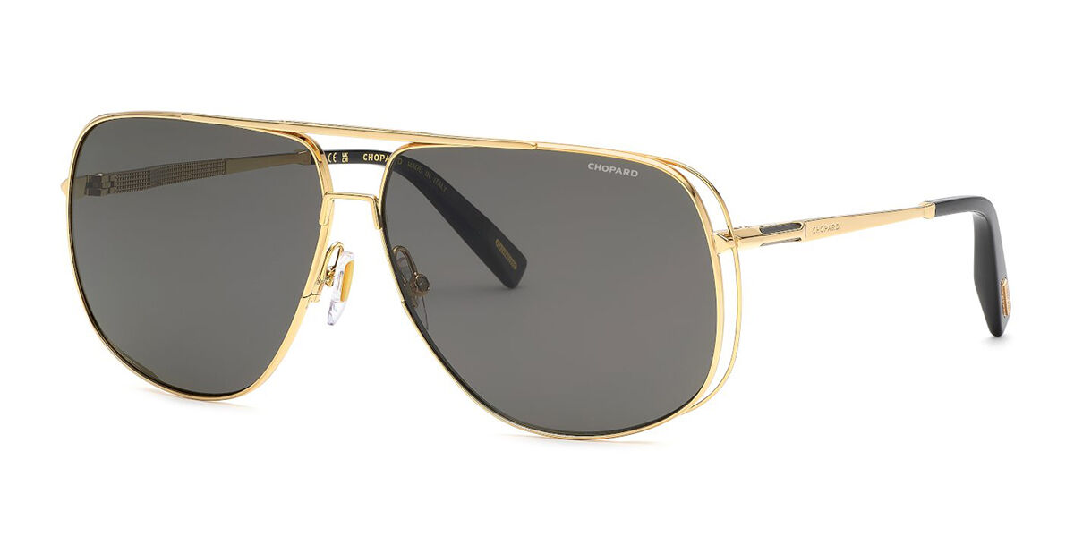 Image of Chopard SCHG91 Polarized 300P Óculos de Sol Dourados Masculino PRT