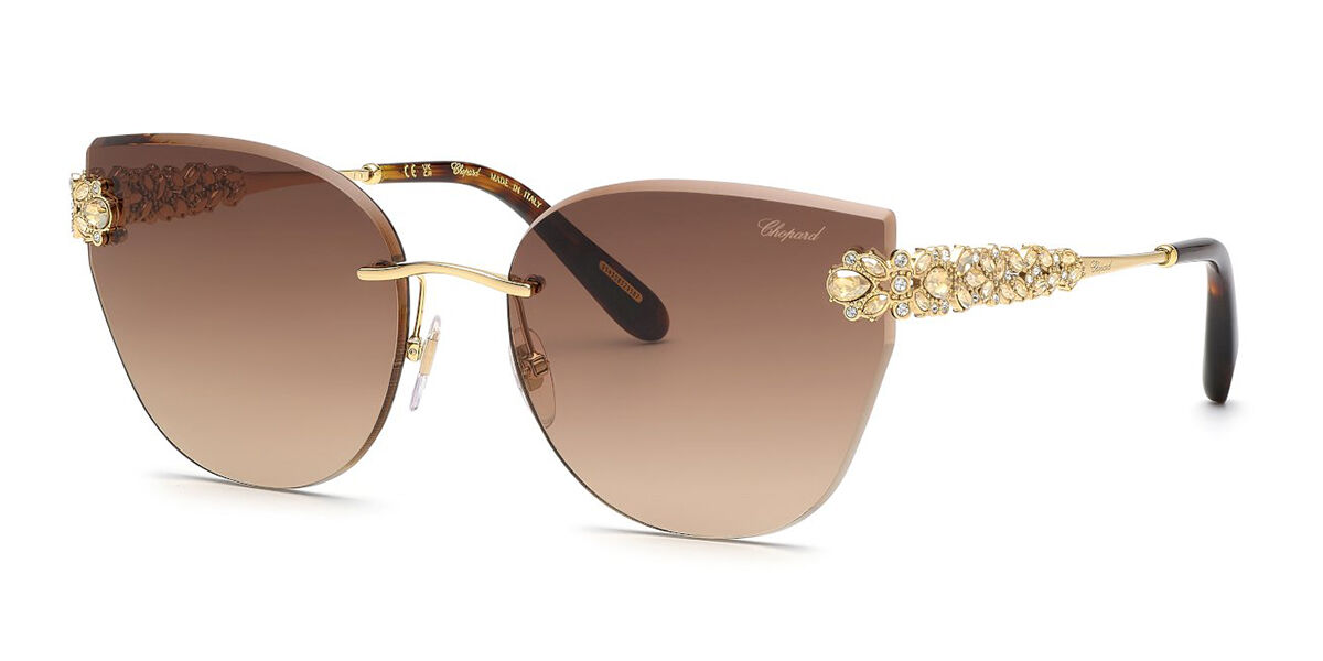 Image of Chopard SCHL05S 300K 59 Lunettes De Soleil Femme Dorées FR