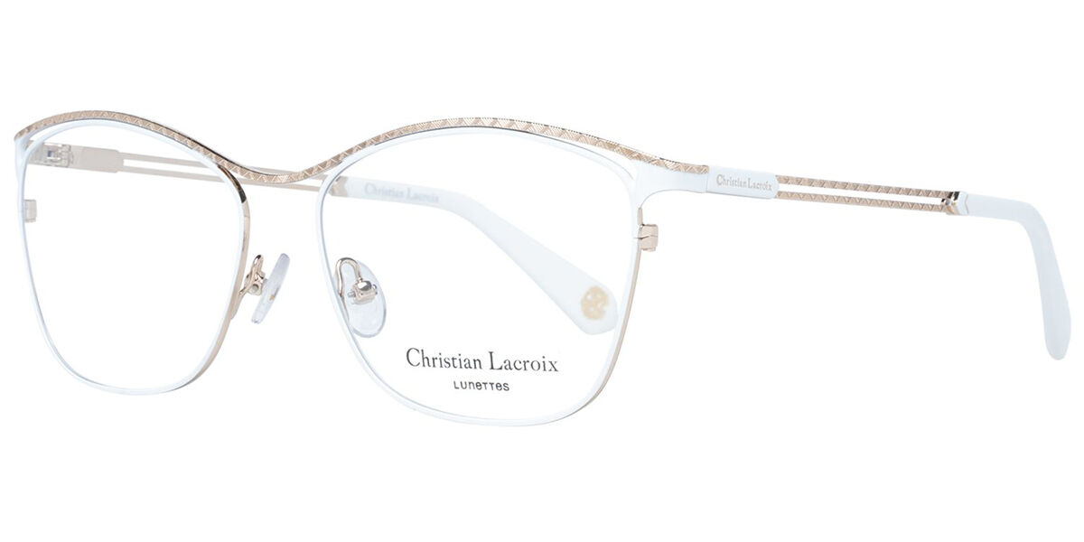 Image of Christian Lacroix CL3054 800 Óculos de Grau Brancos Feminino PRT
