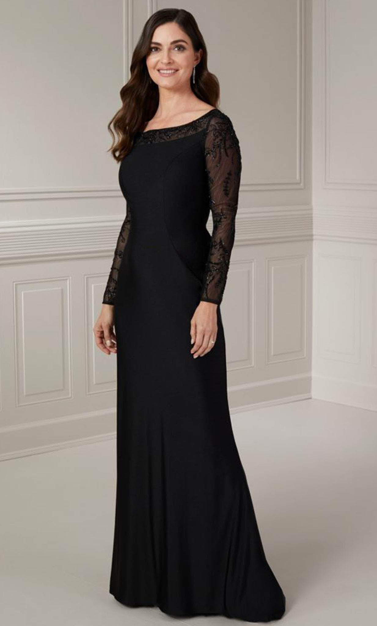 Image of Christina Wu Elegance 17138 - Beaded Appliqued Evening Gown