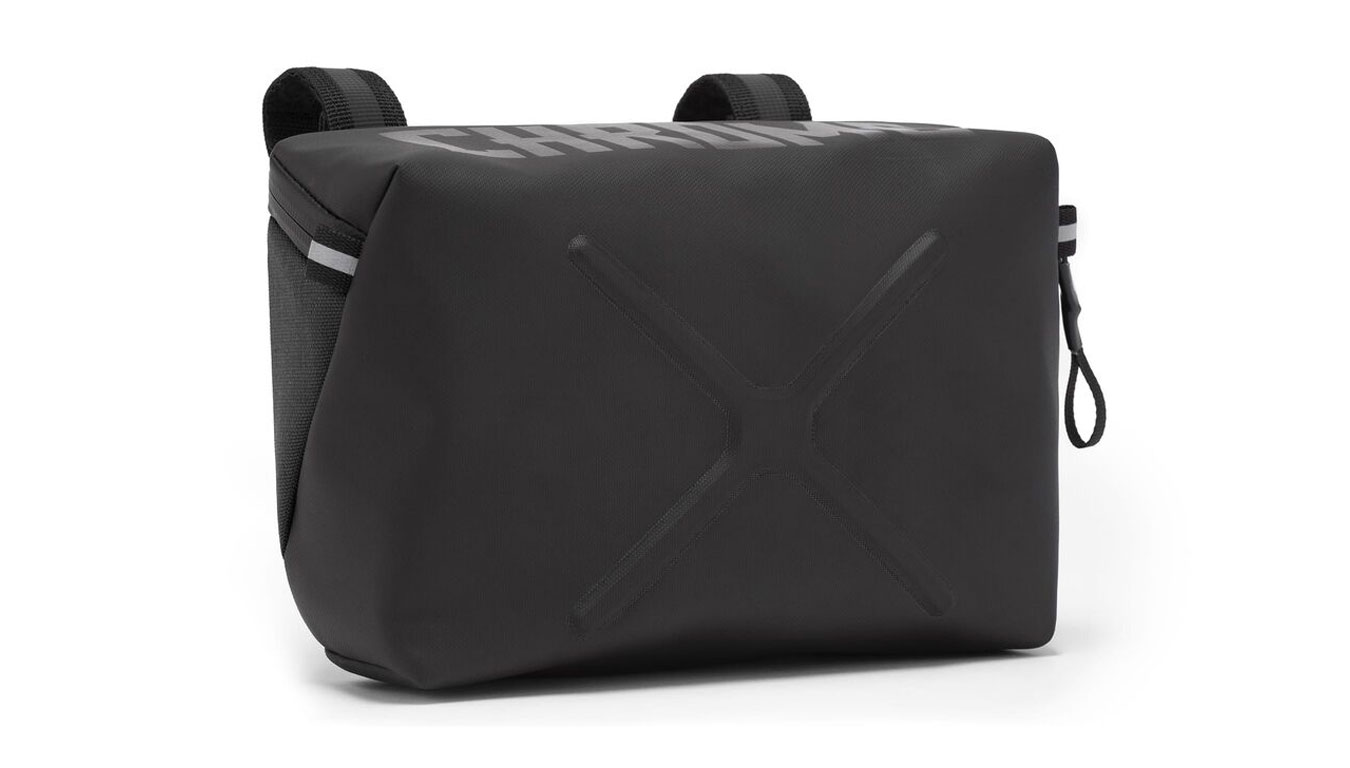 Image of Chrome Helix Handlebar Bag Black US