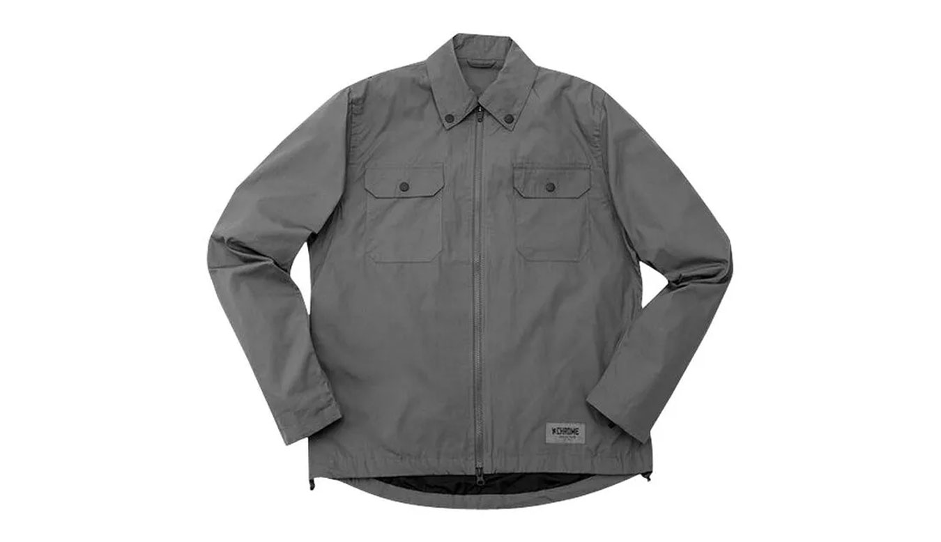 Image of Chrome Industries Ike Poplin Windshirt Wrench CZ