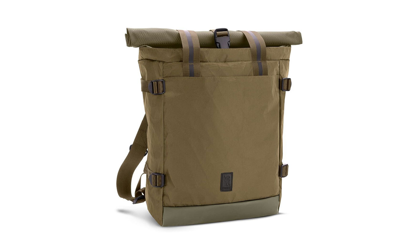 Image of Chrome Industries Lako 3 Way Tote Sand Green FR