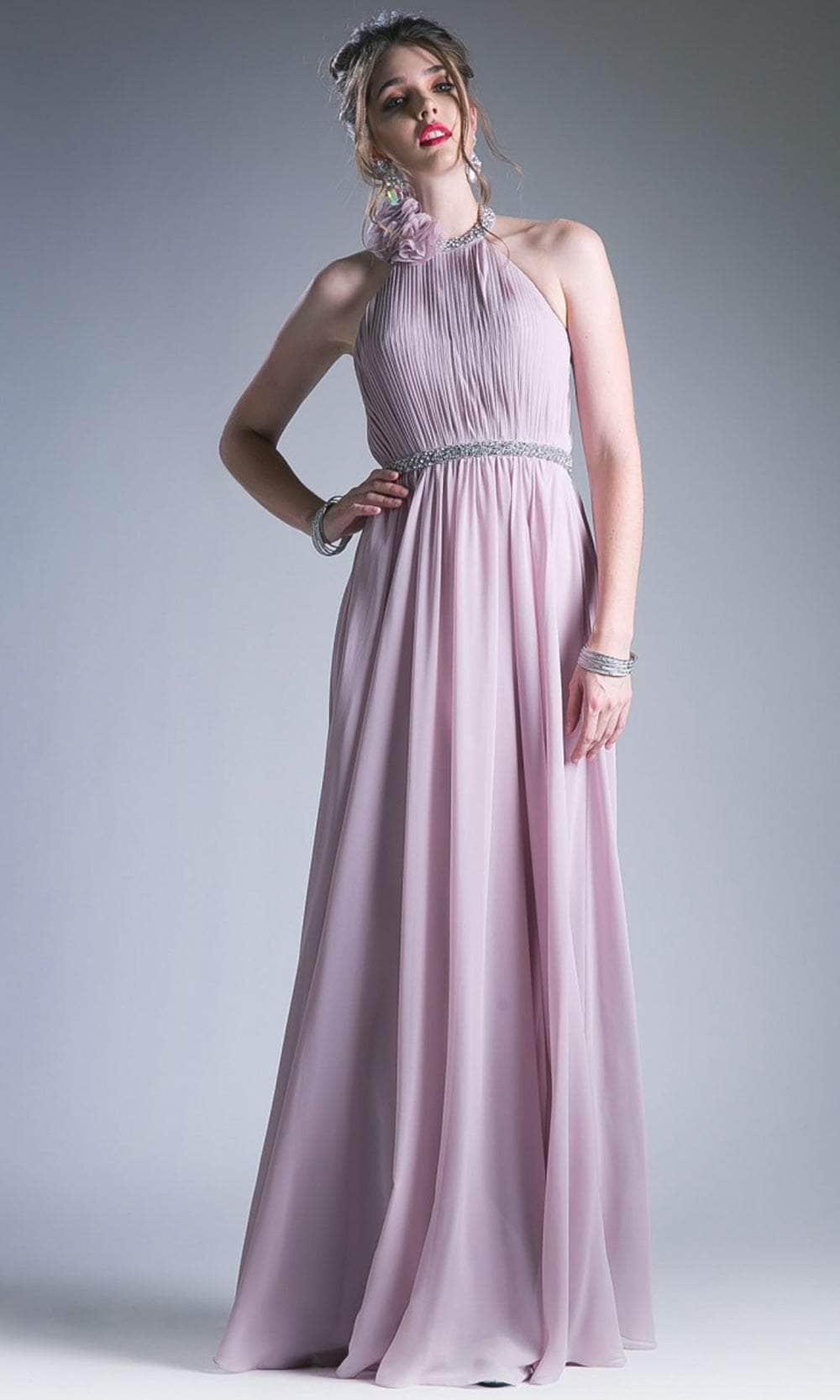 Image of Cinderella Divine 1004 - Ruched A-Line Evening Dress