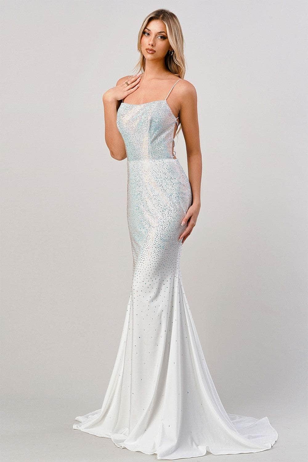 Image of Cinderella Divine CD0179 - Fully Beaded Long Gown
